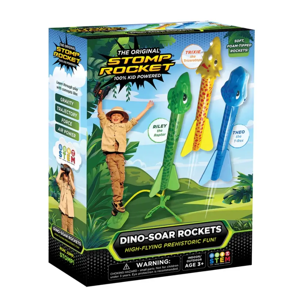 Dino Soar Stomp Rocket Kit