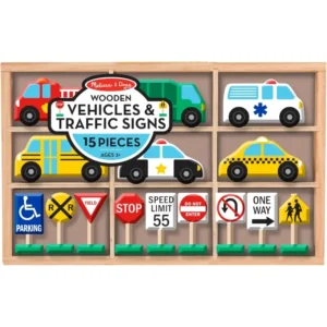 Wooden Vehicles & Traffic Signs