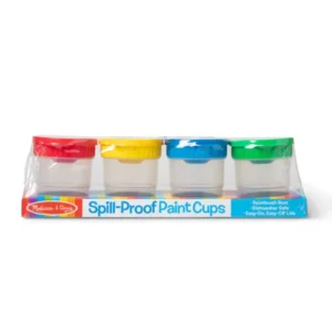 Spill-Proof Paint Cup - Set of 4