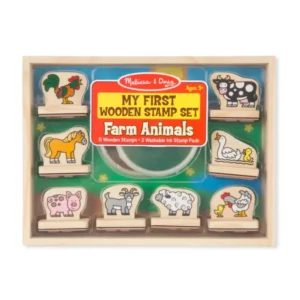 First Wooden Stamp Set - Animals