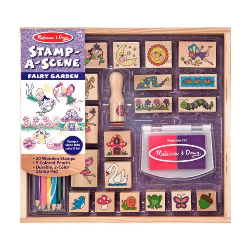 Fairy Garden Stamp-A-Scene