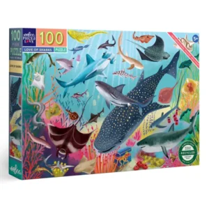 Love of Sharks Puzzle 100 Piece