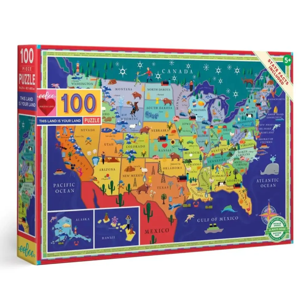 This Land is Your Land 100 Piece