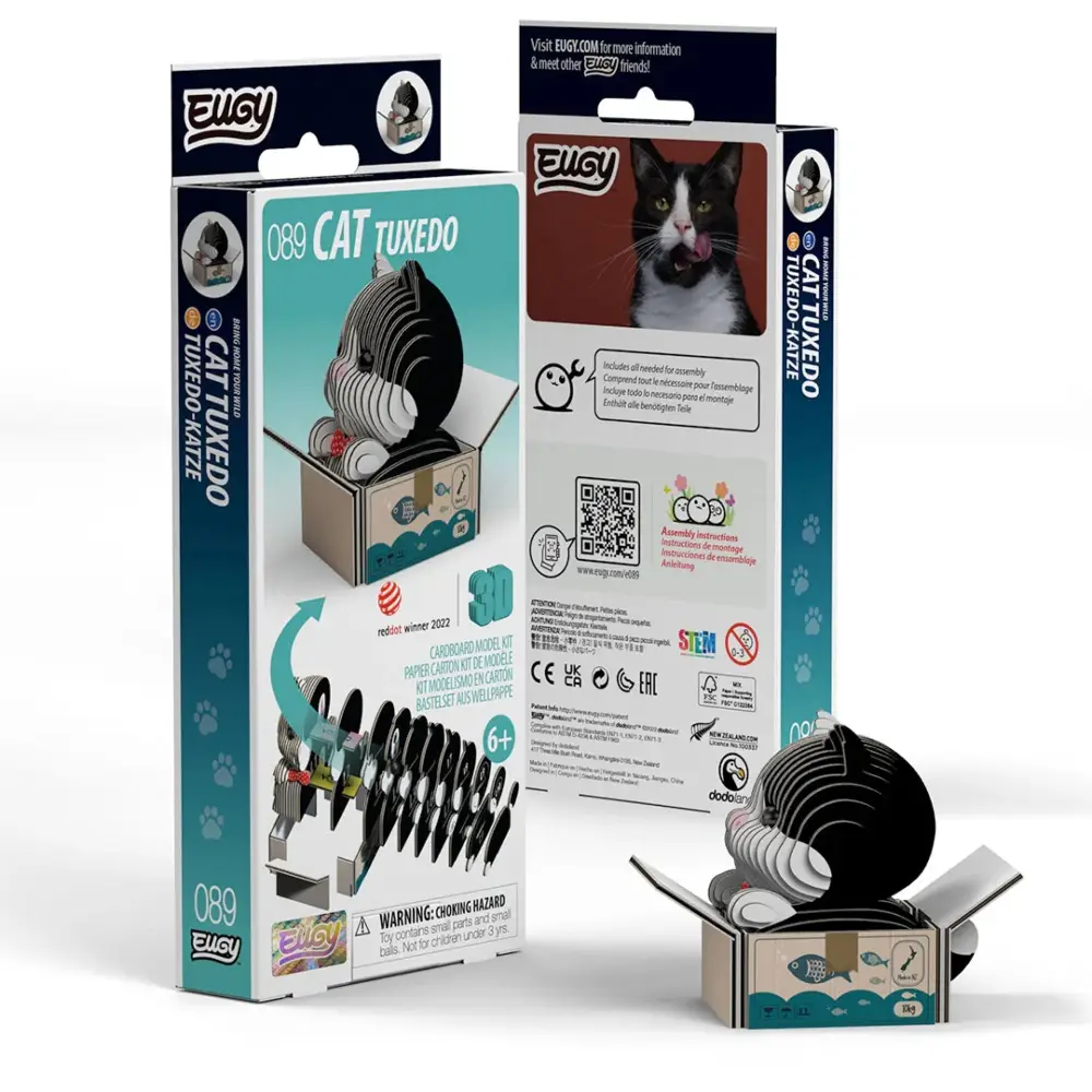Tuxedo Cat 3D Puzzle