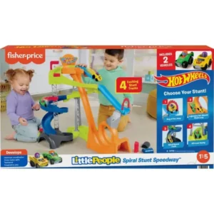 Spiral Stunt Speedway Little People