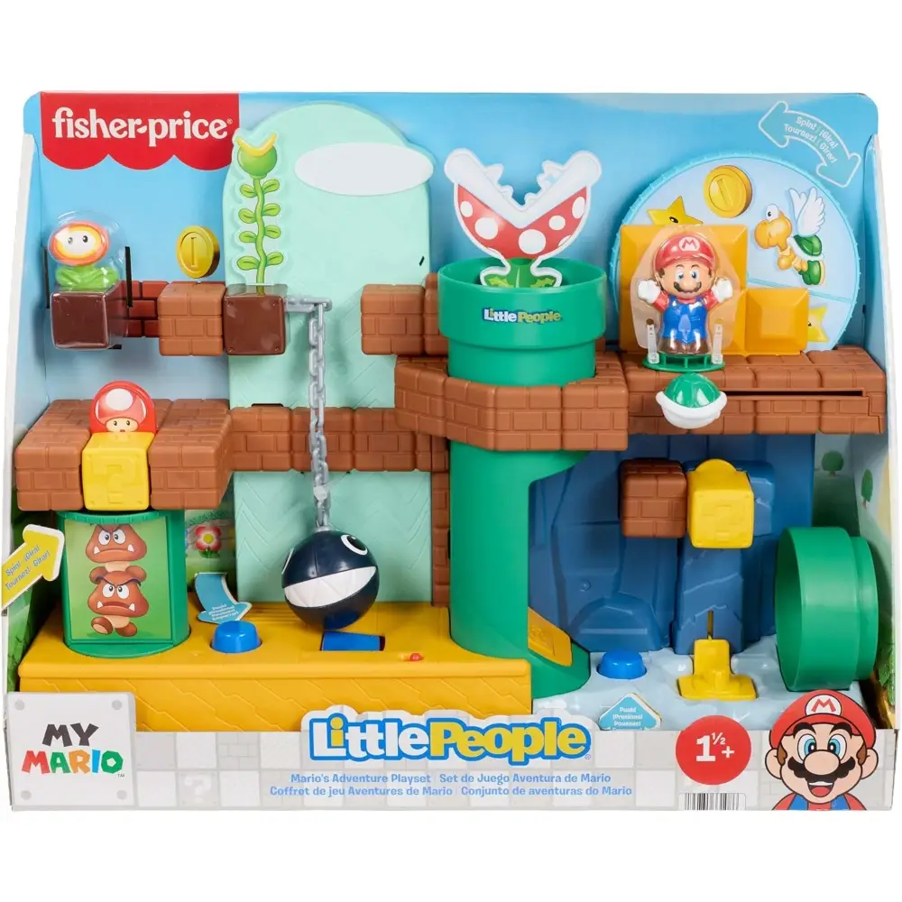 Little People Super Mario Playset