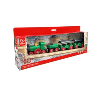 Retro Train with Foldable Chimney