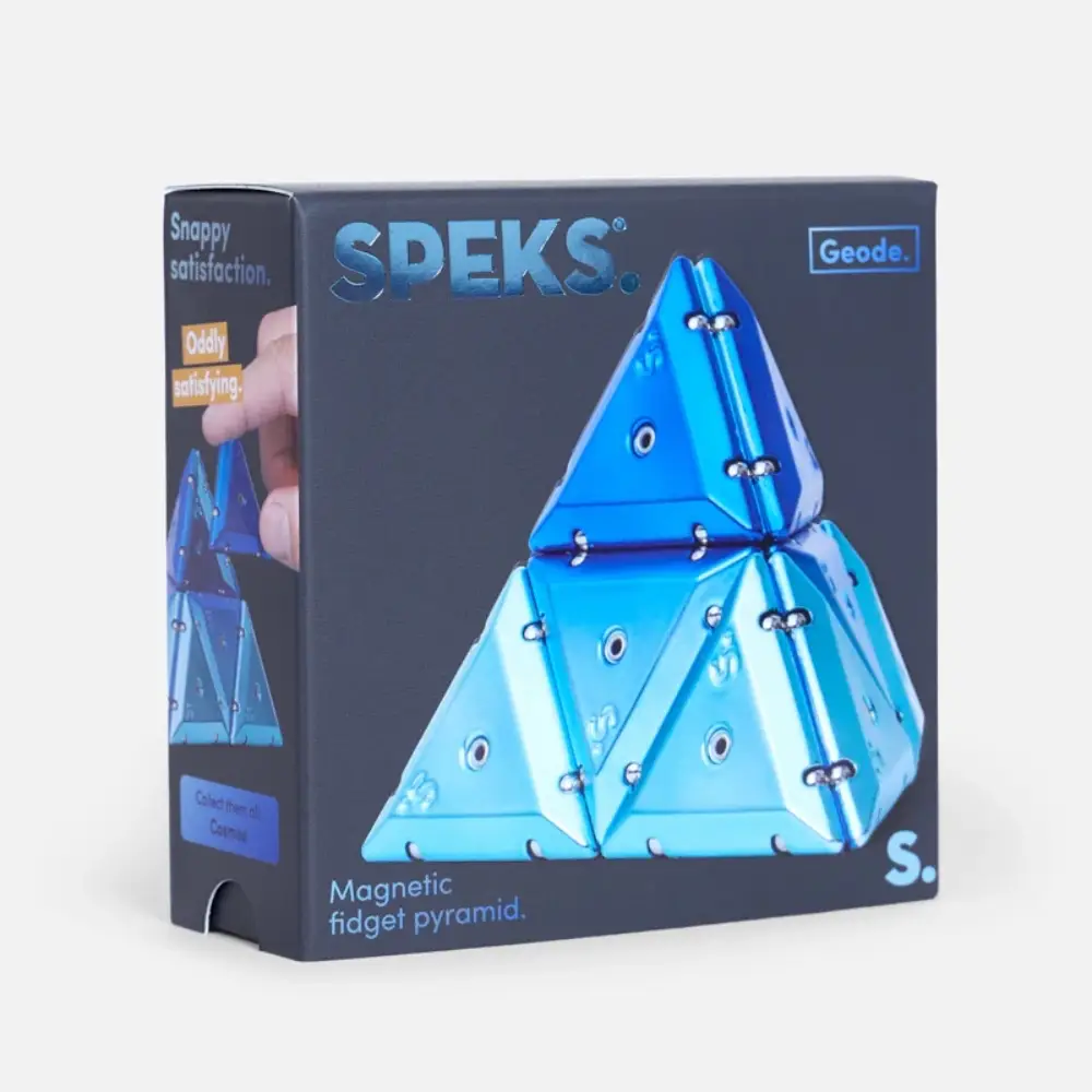 Speks Pyramid Cosmos Blue