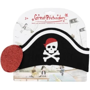 Pirate Hat Headbd & Eye Patch