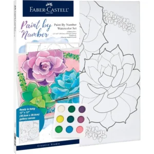 Succulents Watercolor Paint by #