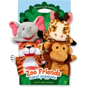 Zoo Friends Hand Puppets