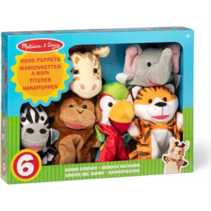 Safari Puppet Set