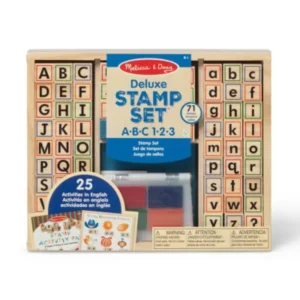 Wooden ABC Stamp Set