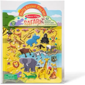 Safari Puffy Stickers