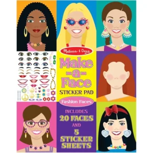 Make-A-Face Sticker Pad