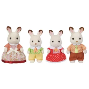 Chocolate Rabbit Family