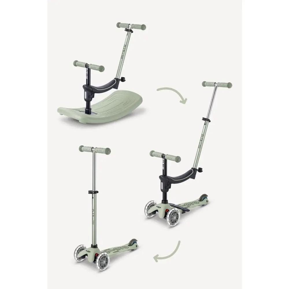 Micro Mini Rock & Go LED Sage