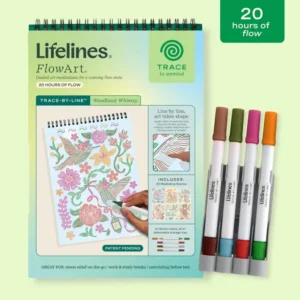 FlowArt - Trace-By-Line Woodland Whimsy