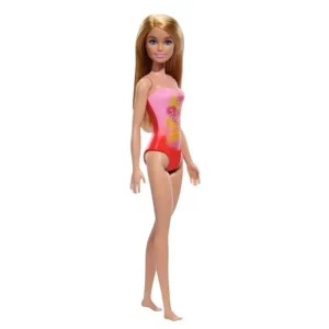 Barbie Beach Doll- Pink