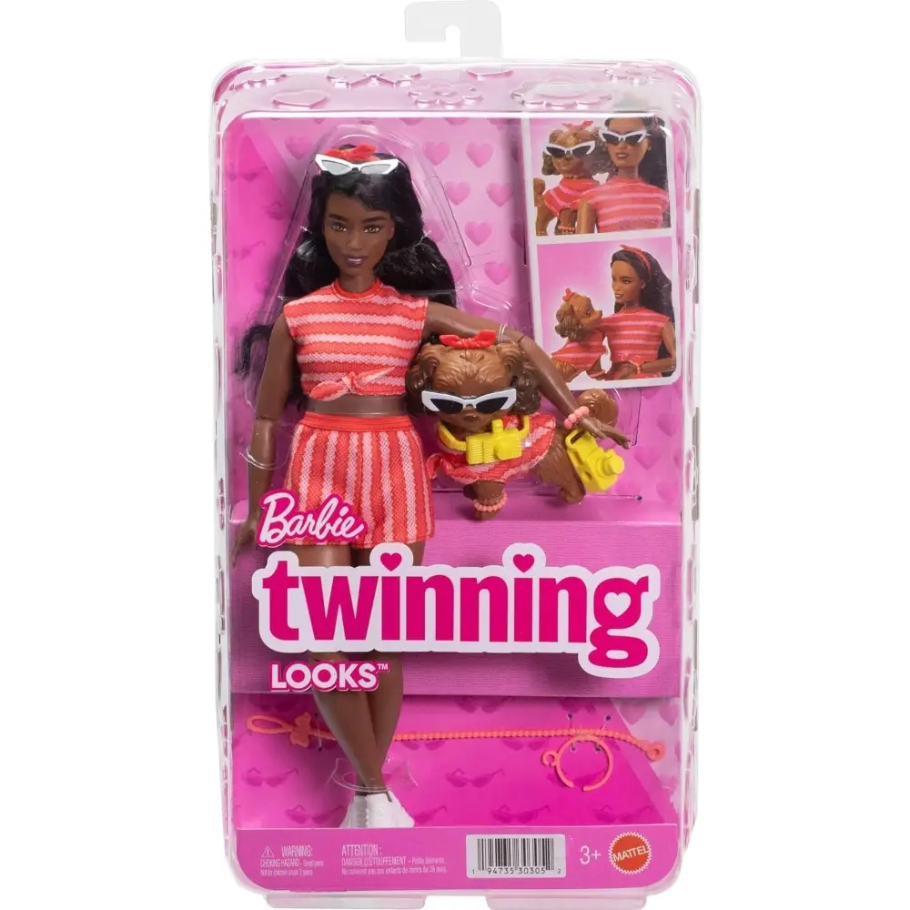 Barbie Twinning Looks- Stripes