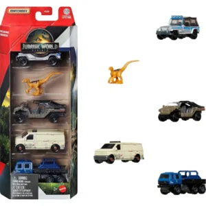 Matchbox Jurassic World 5 Pack Assortment