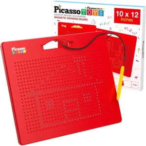 Magnetic Drawing Board Red