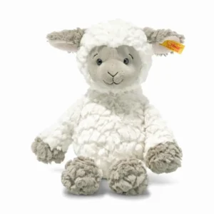 Lita Lamb White & Brown & Grey 8 Inch