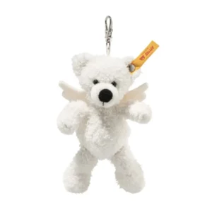 Teddy Bear Lotte Keyring - White