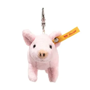 Pink Pig Lucky Charm Keyring