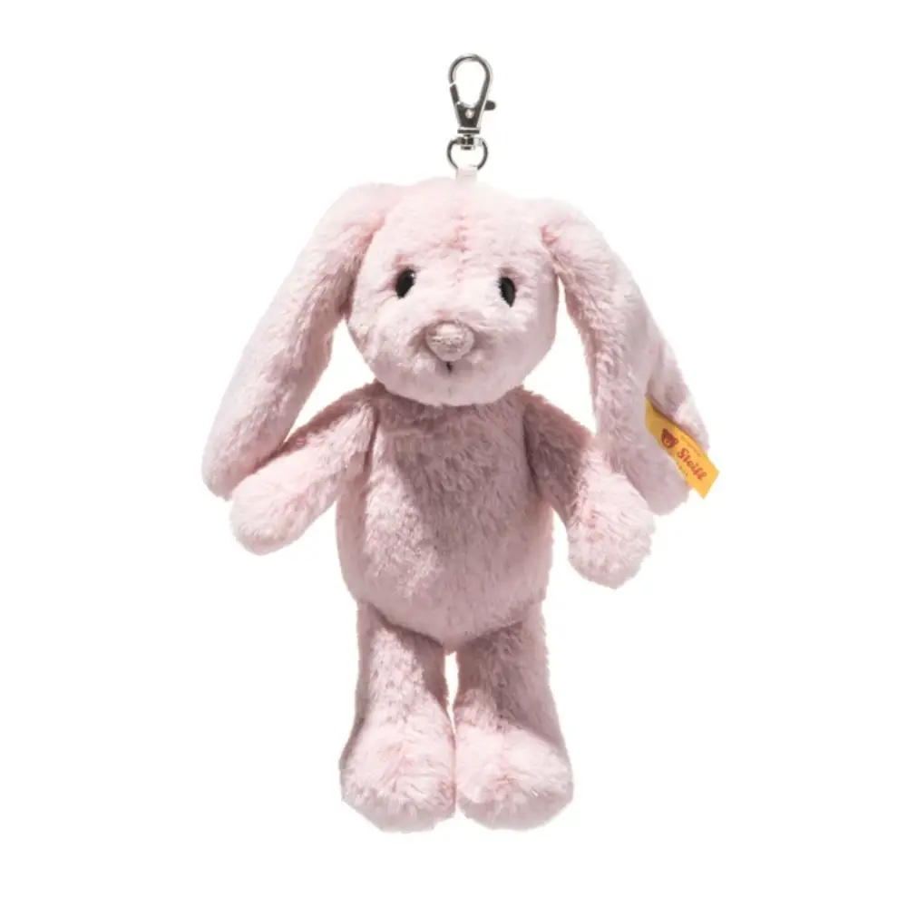 Hoppie Rabbit Keyring – Light Pink