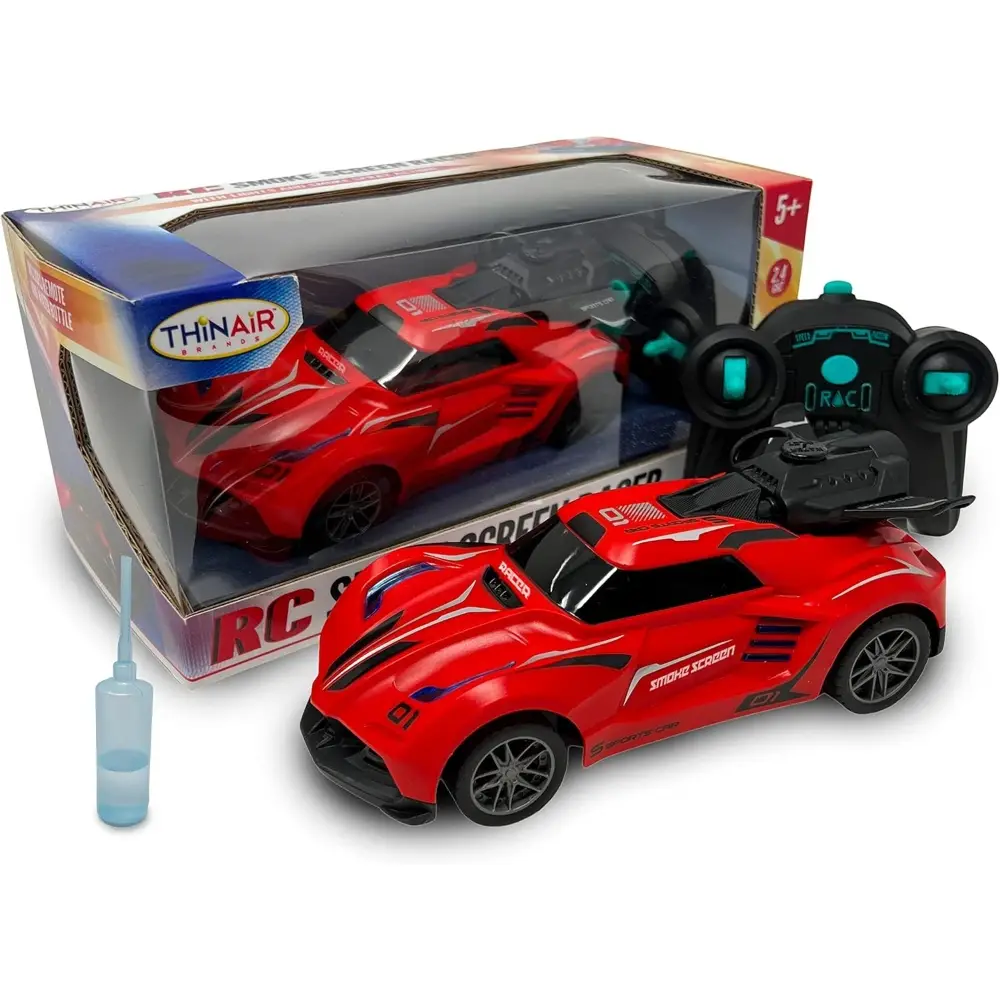 Smoke Screen Racer Remote Control Red