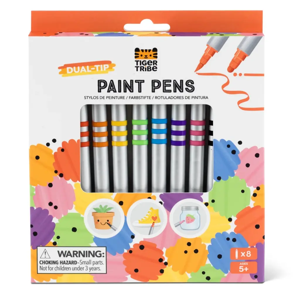 Dual Tip Paint Pens 8Pk