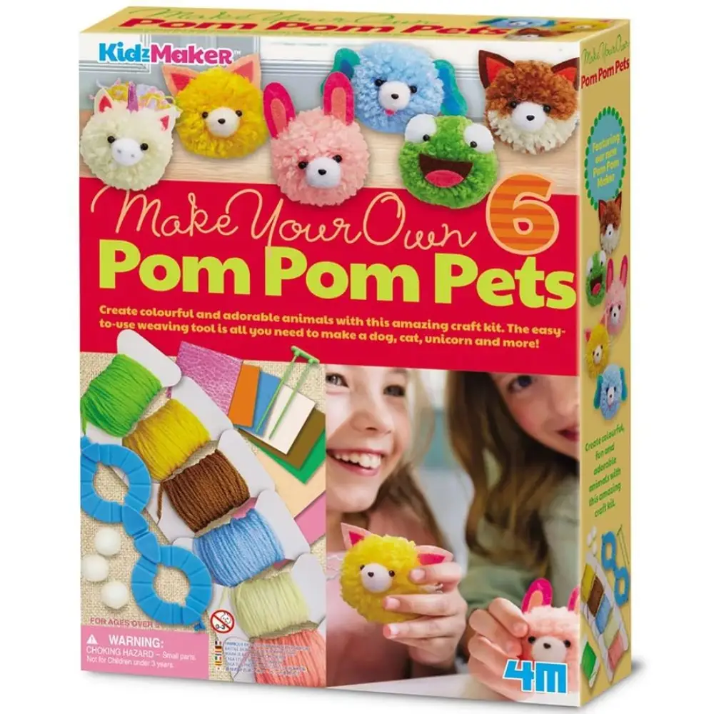 Make Your Own Pom Pom Pets