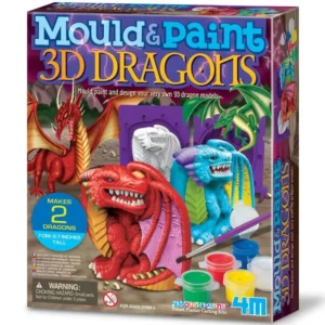 3D Mould & Paint Dragons