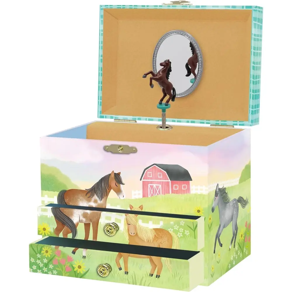 Horse Music Jewelry Box