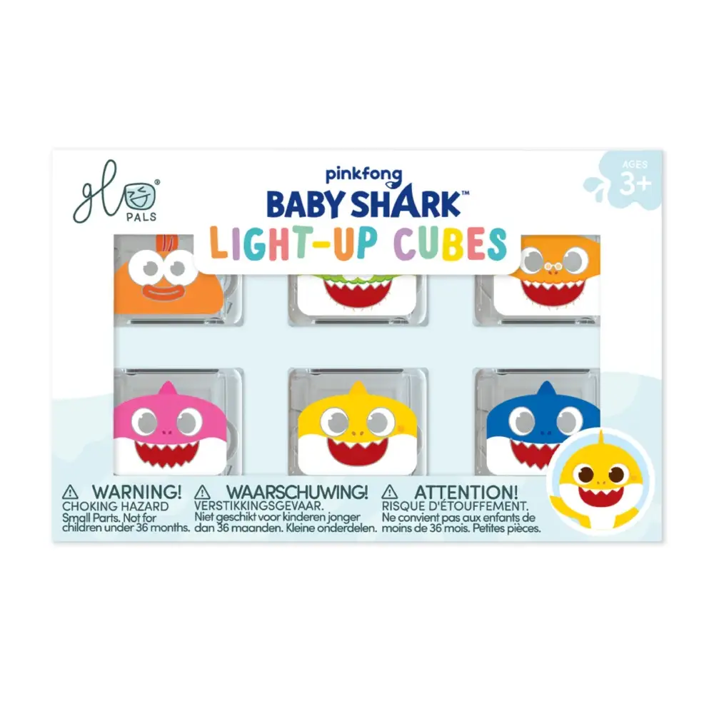 Glo Pals Le Baby Shark Cubes