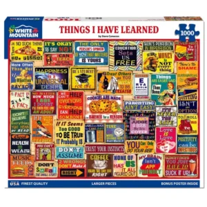 Things I Have Learned 1000 Piece
