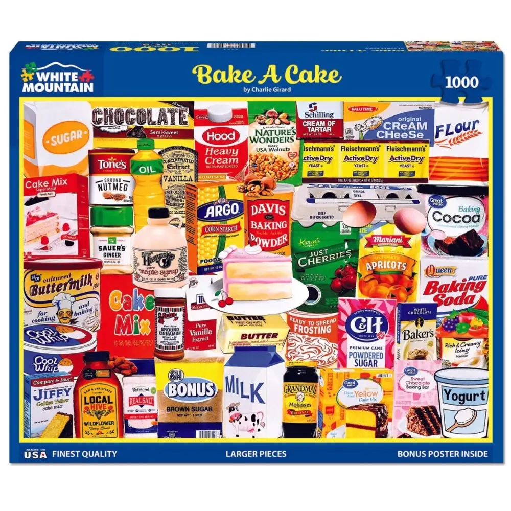 Bake A Cake 1000 Piece