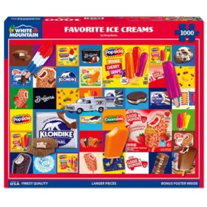 Favorite Ice Creams 1000 Piece