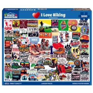 I Love Hiking 1000 Piece