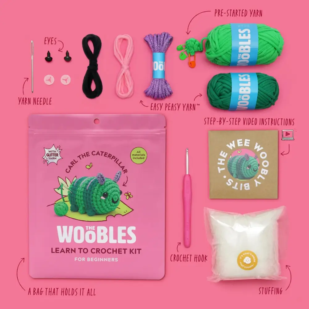 Beginner Crochet – Caterpillar