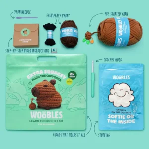 Capybara Extra Squeezy Crochet Kit