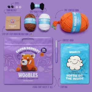Red Panda Extra Squeezy Crochet Kit