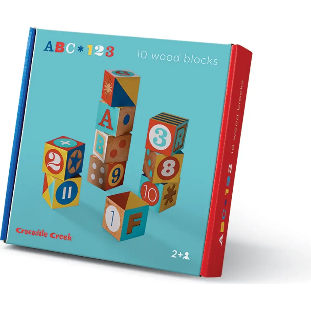 ABC & 123 Wood Blocks