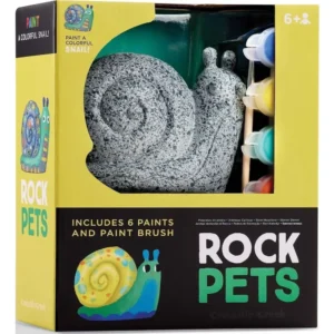 Rock Pets: Paint A Snail