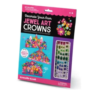 Jewel Art Poster - Unicorn Crowns