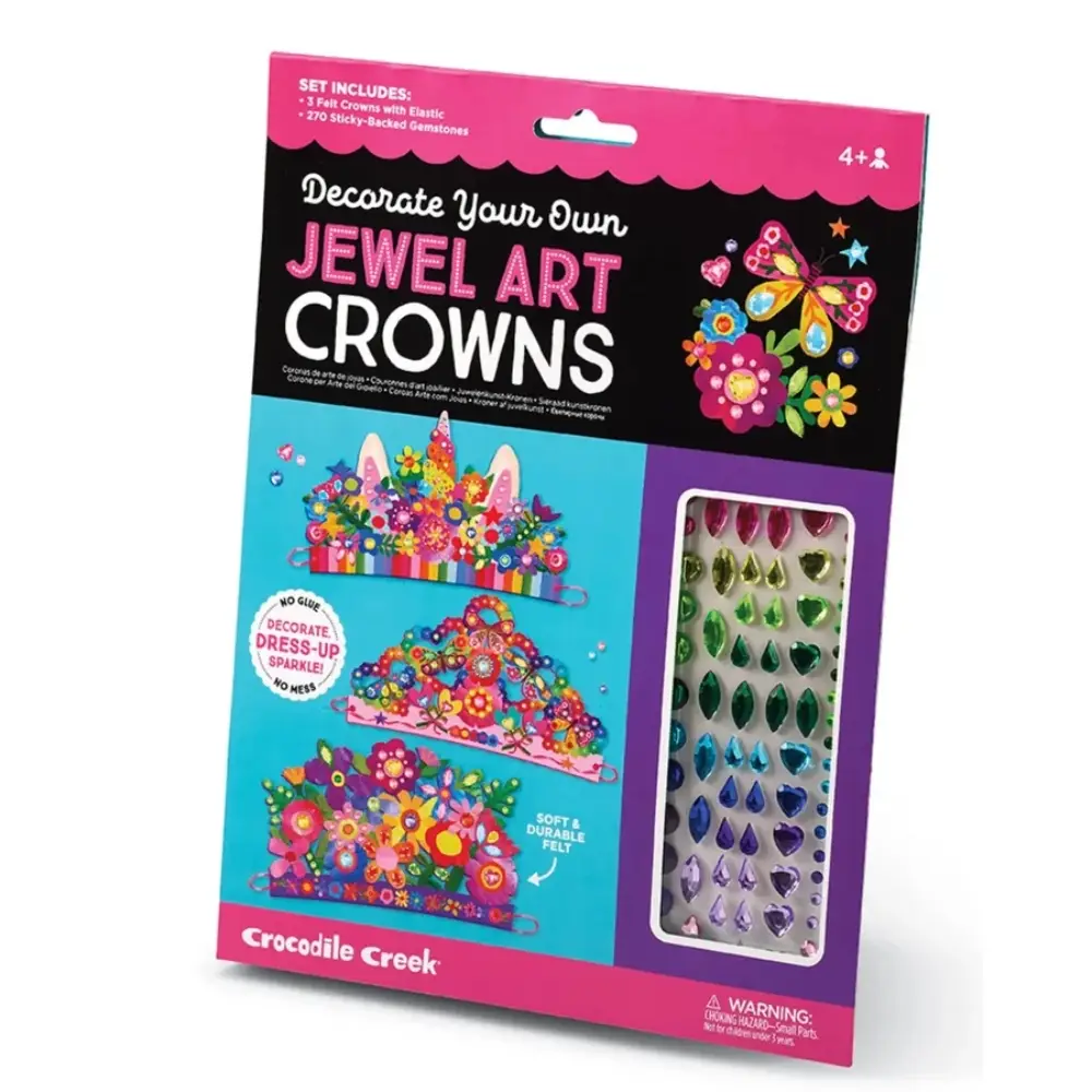 Jewel Art Poster – Unicorn Crowns