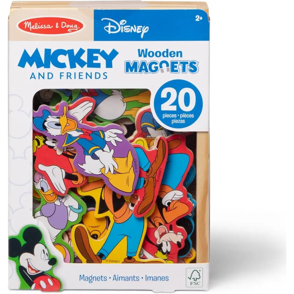 Mickey Mouse Wooden Magnets