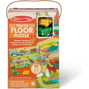 Dino Chase Track Floor Puzzle