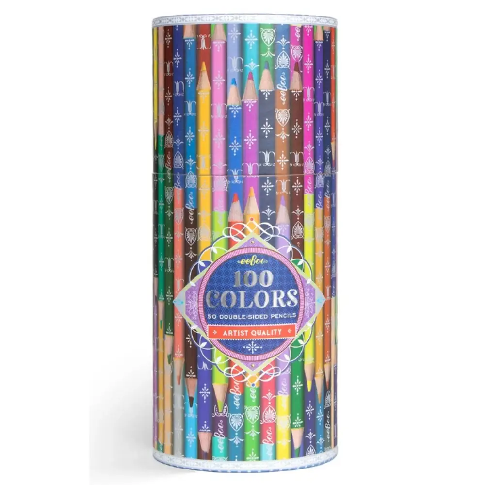 100 Colors Double Side Pencils